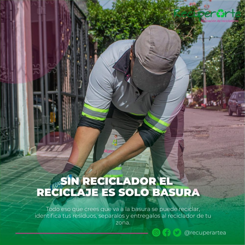 Pieza de campaña: sin reciclador, el reciclaje es solo basura